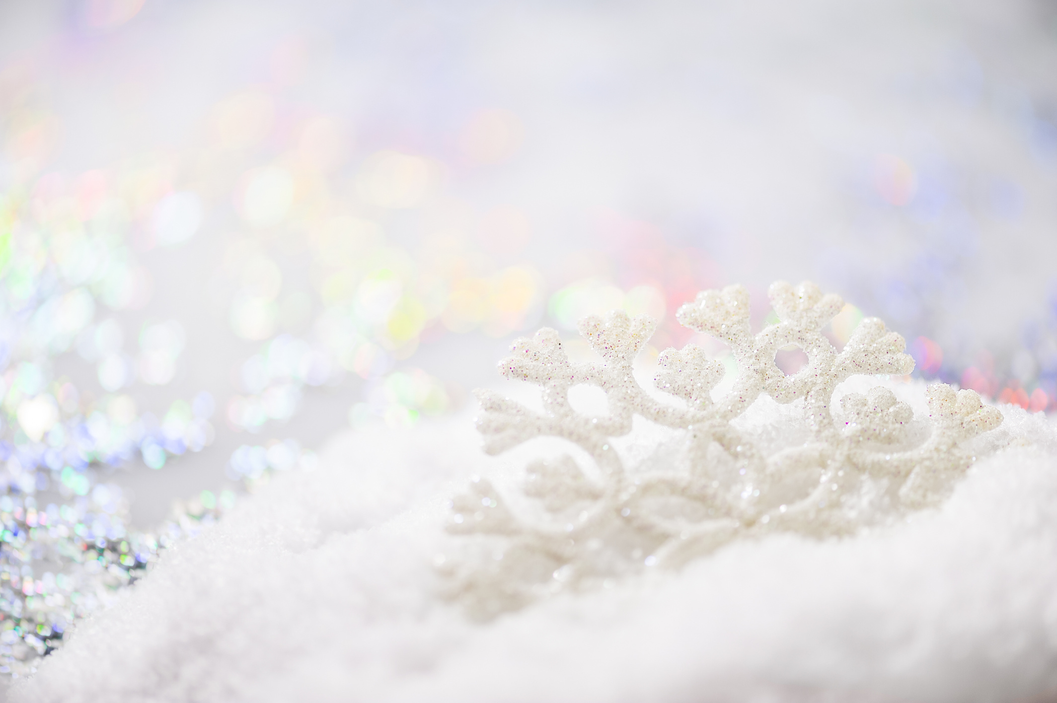 White christmas background